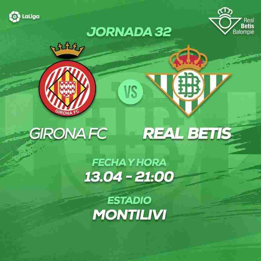 Contra el Girona FC, el viernes 13 de abril a las 21:00 horas