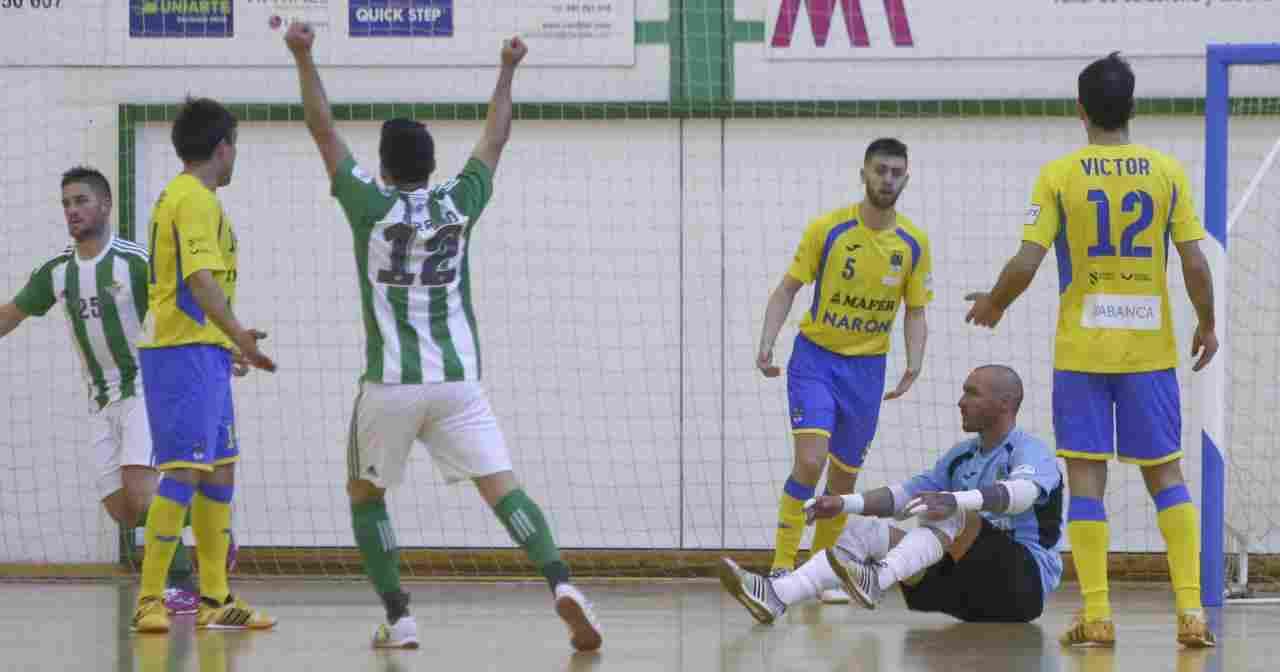 Trabajada victoria del Real Betis Futsal en Narón (1-2)