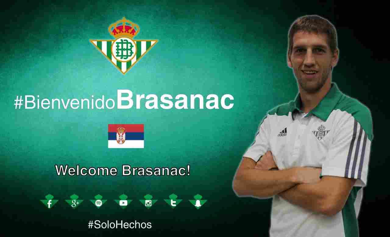 El Real Betis ficha a Darko Brasanac para las próximas cinco temporadas