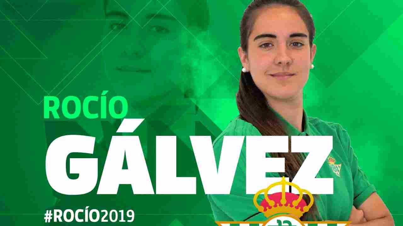 Rocío Gálvez firma con el Real Betis Féminas por una temporada, más otra opcional