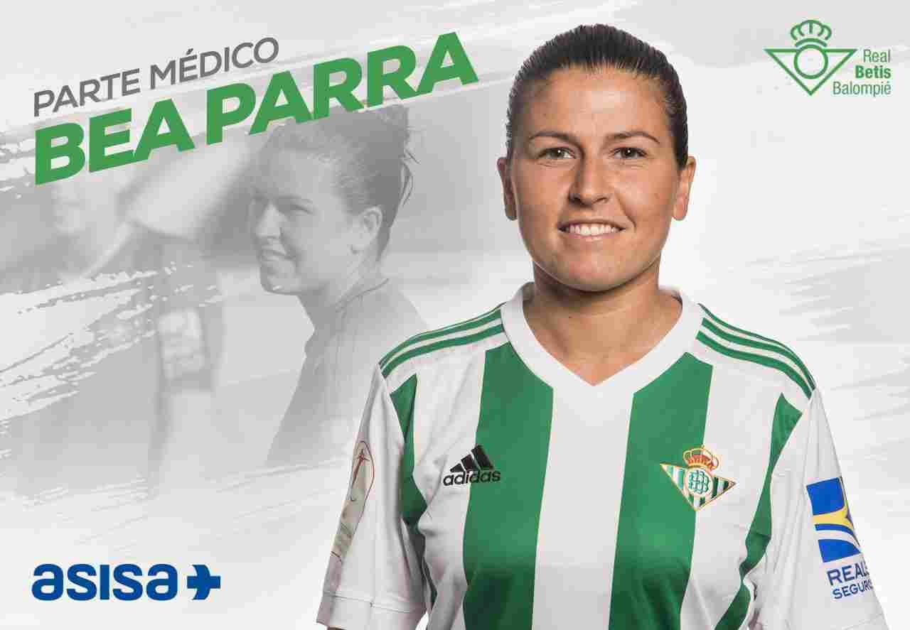 Bea Parra, intervenida hoy de una septoplastia
