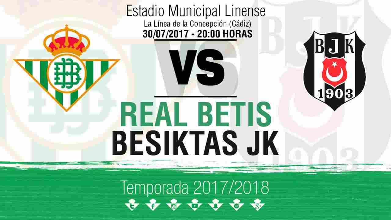 El Real Betis-Besiktas JK se celebrará en la Línea de la Concepción