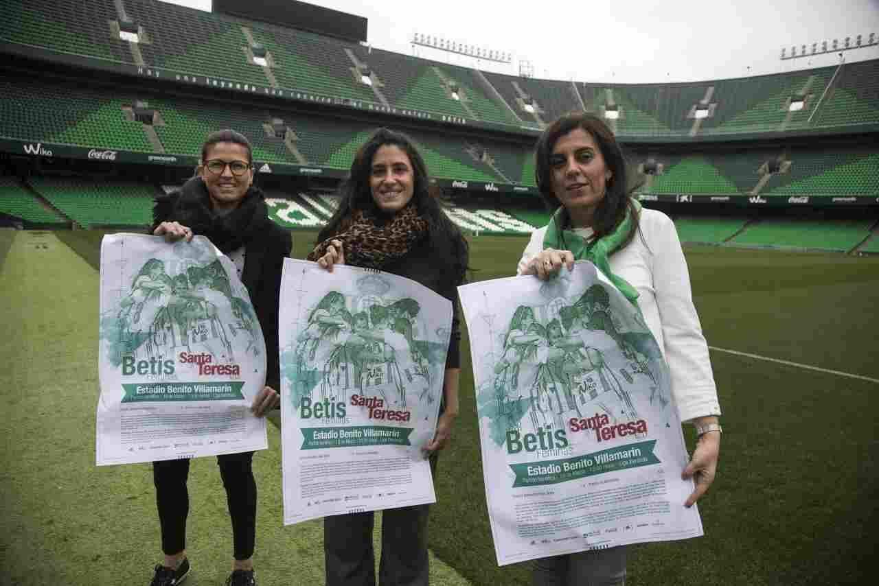 El Real Betis presenta el primer encuentro oficial del Real Betis Féminas en el Benito Villamarín