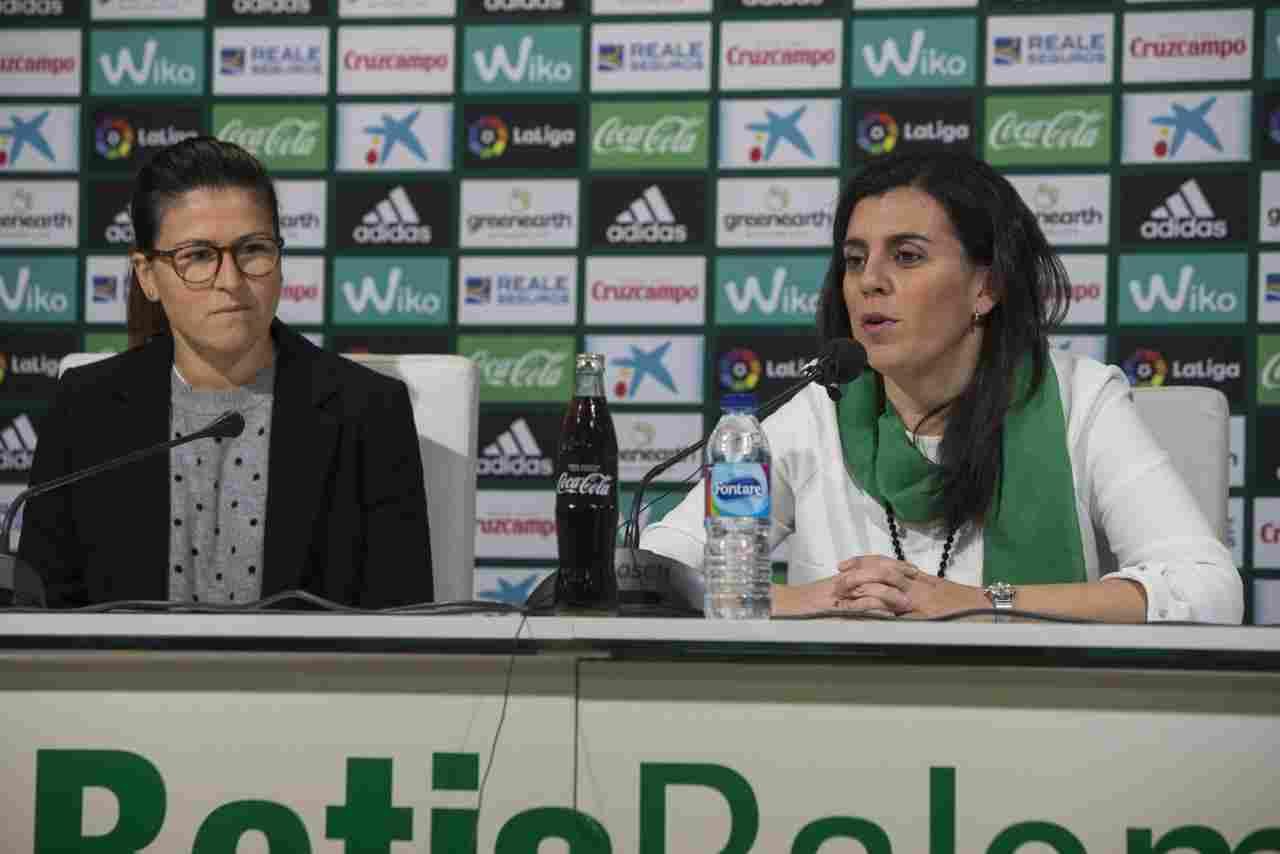 María Victoria López: "Vivamos una fiesta del fútbol femenino en el Villamarín"