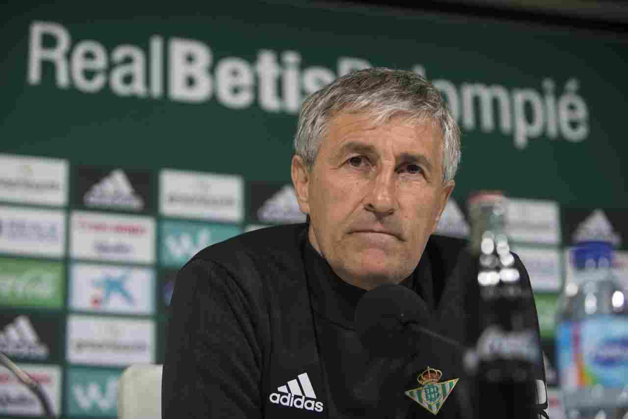 Setién: "Uno es mejor futbolista cuando sabe soportar situaciones difíciles"