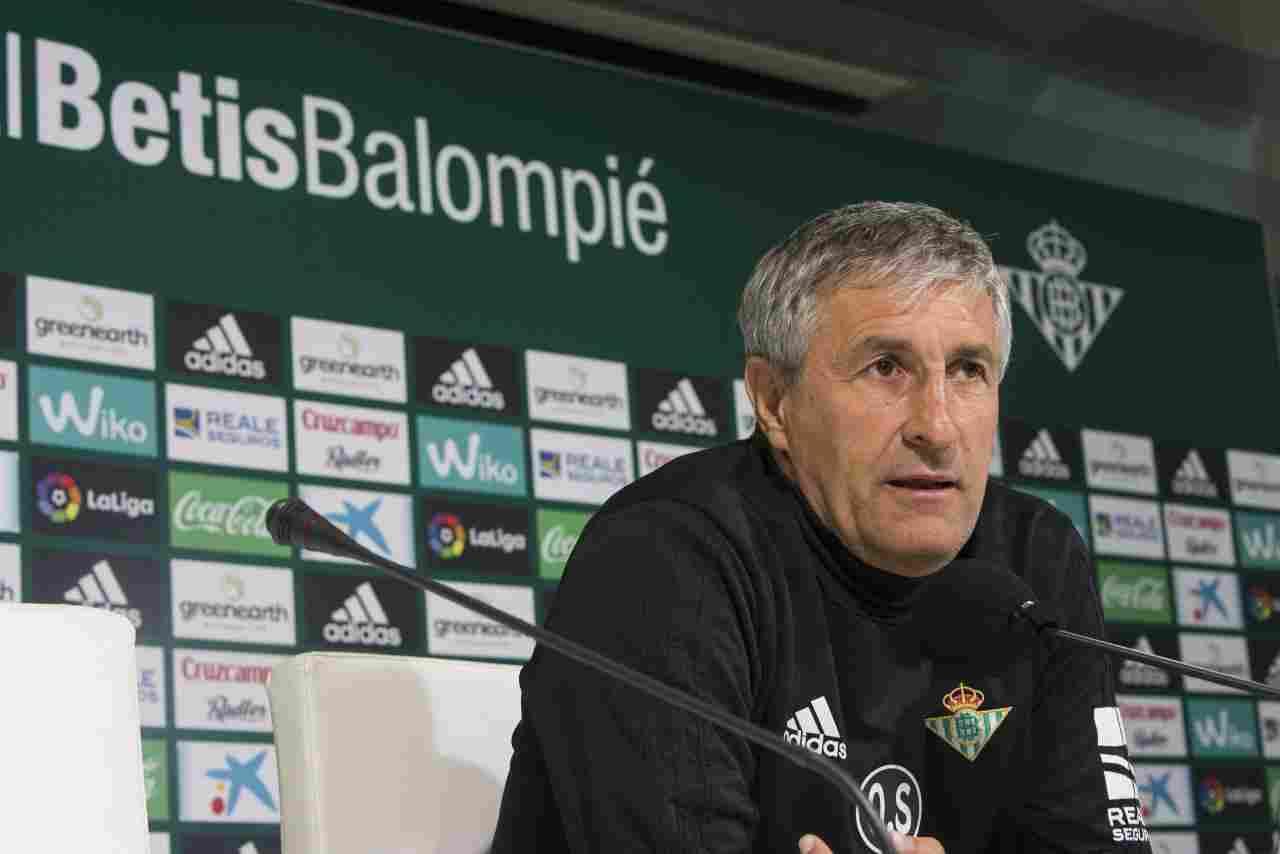 Setién: "Tenemos posibilidades reales de sacar un buen resultado"