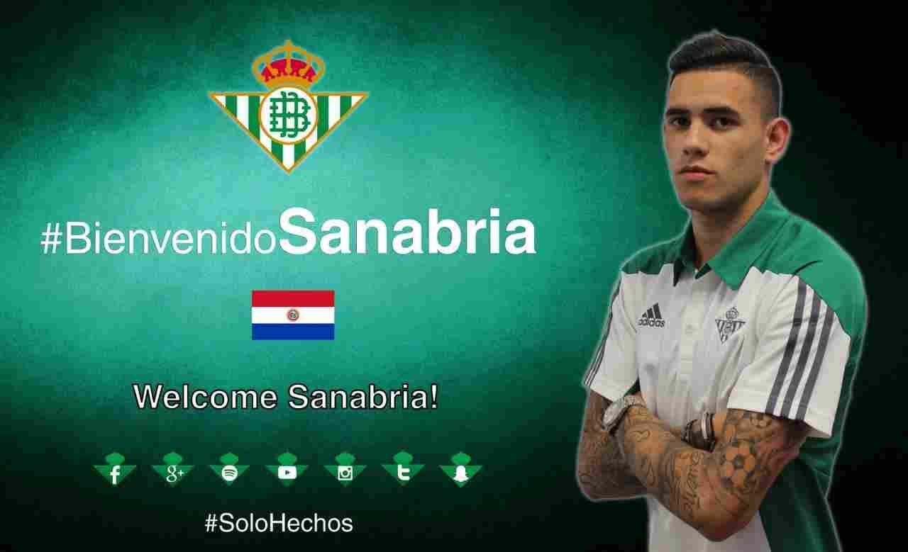 Antonio Sanabria, séptimo refuerzo para el Real Betis