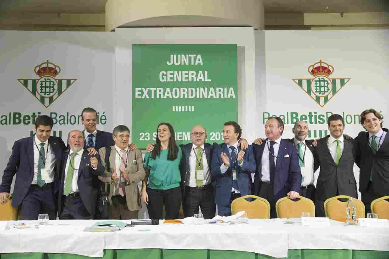 Nuevo consejo de administración del Real Betis Balompié