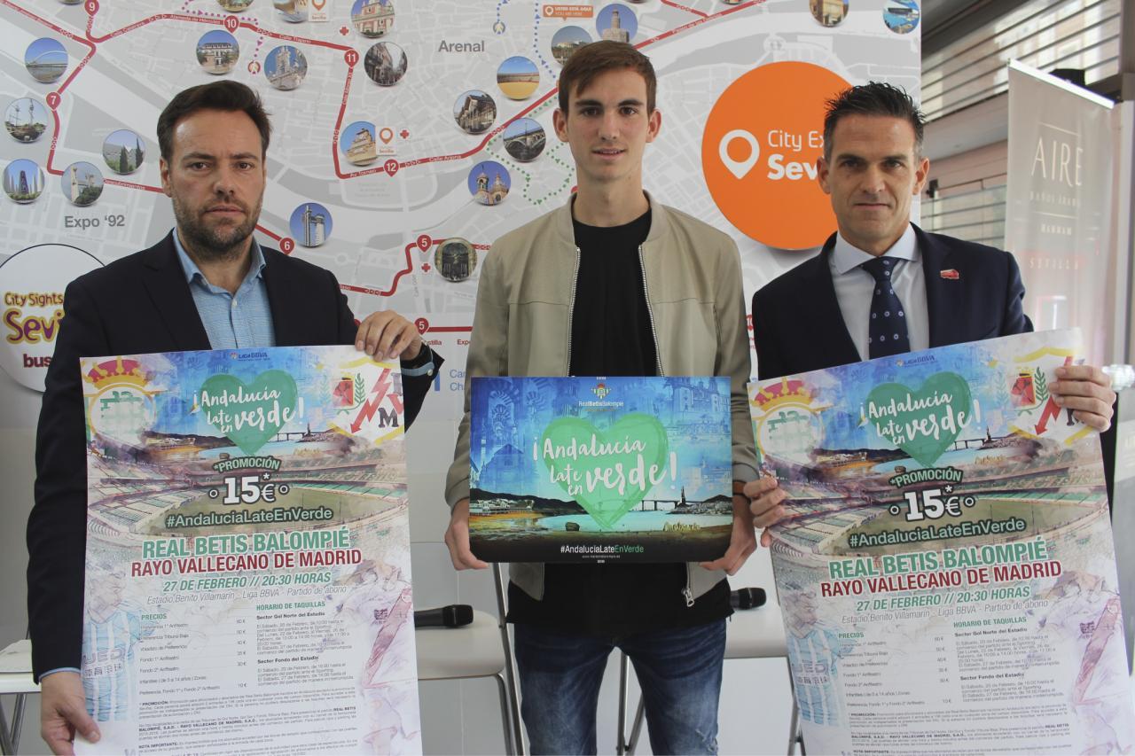 'Andalucía late en verde': Entradas a 15 euros para el Betis-Rayo