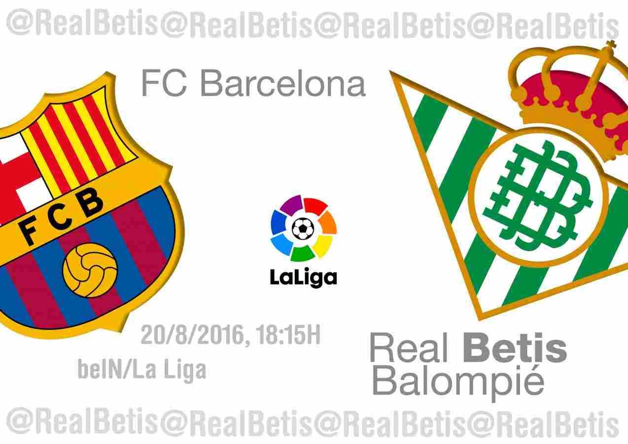 PREVIA | Jornada 1: FC Barcelona-Real Betis 