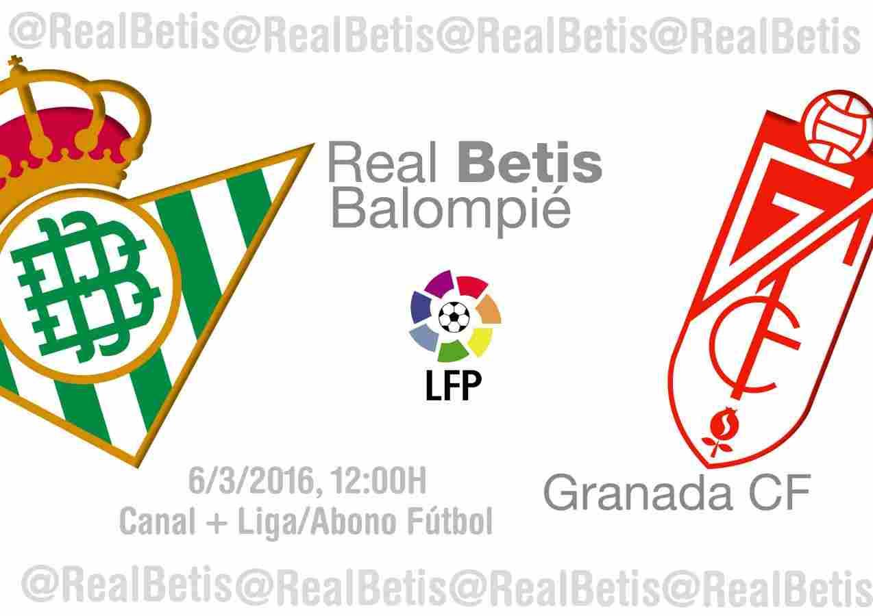 PREVIA | Jornada 28: Real Betis-Granada CF