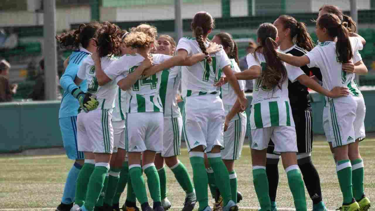 El equipo infantil, campeón de Liga