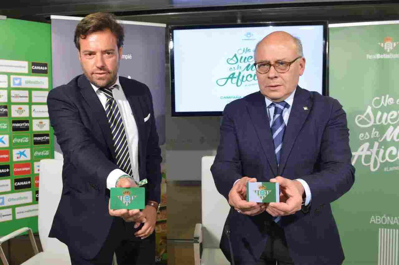 "Lo más importante del Real Betis son sus socios y aficionados", destaca Ollero