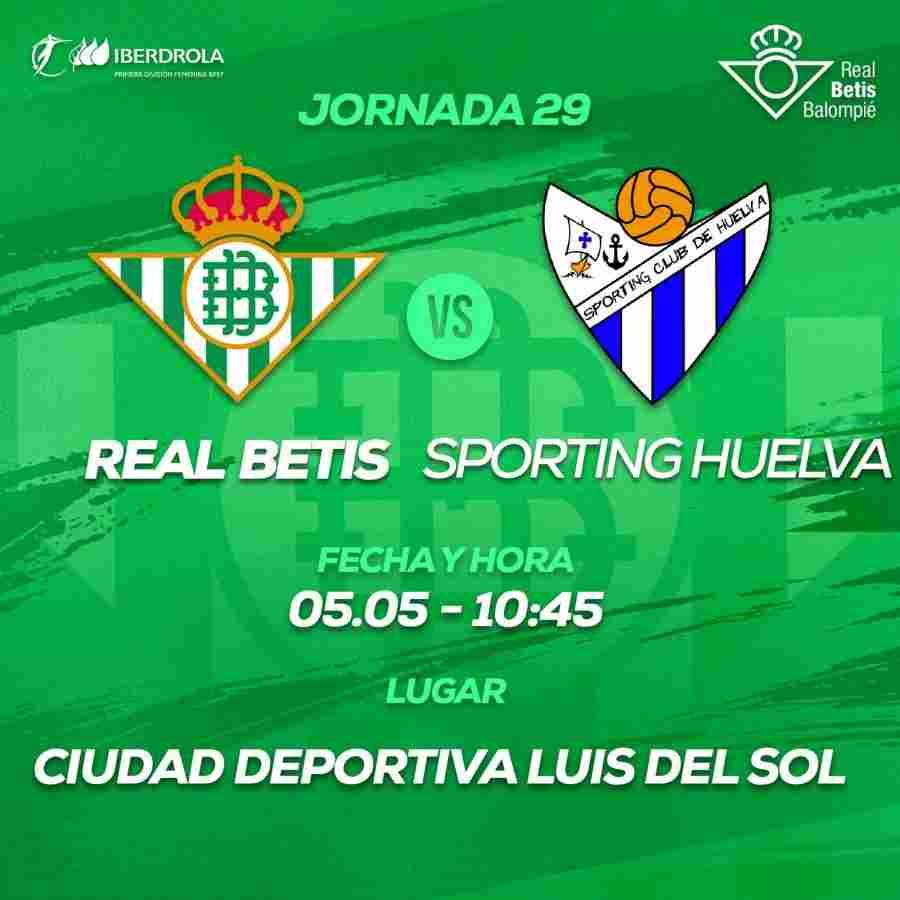 Real Betis Féminas - Sporting de Huelva, sábado a las 10:45 horas