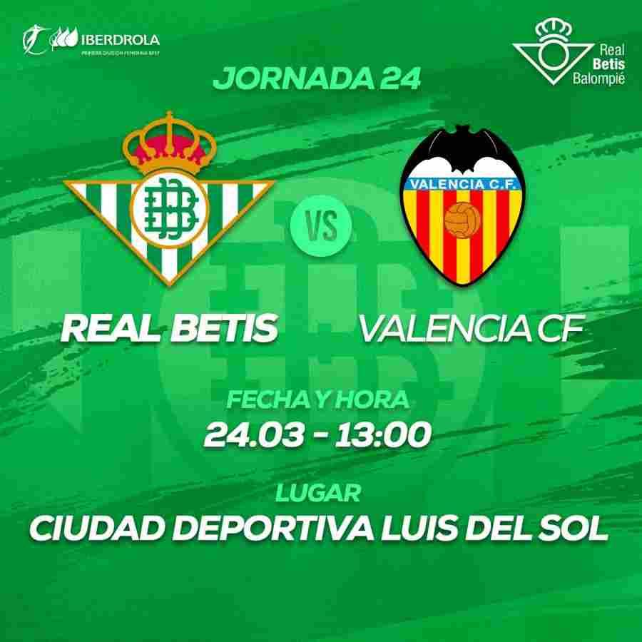 Real Betis Féminas – Valencia CF, sábado a las 13:00 horas