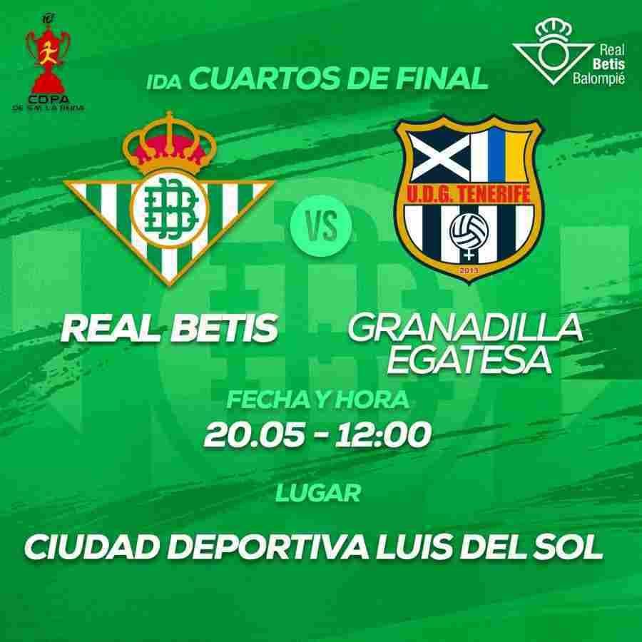 El debut en la Copa de la Reina será este domingo a las 12:00 horas en la Ciudad Deportiva Luis del Sol