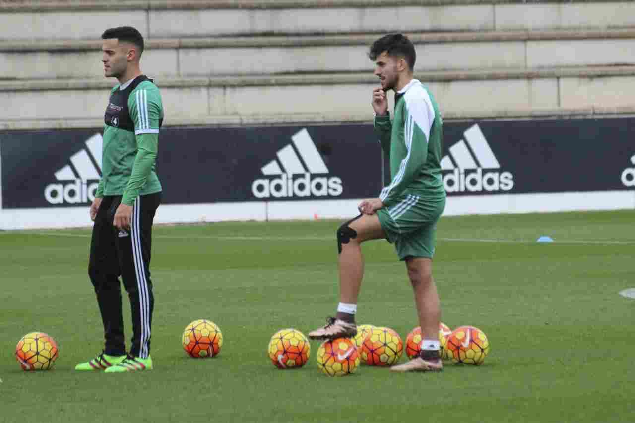 Dani Ceballos completa el entrenamiento del viernes