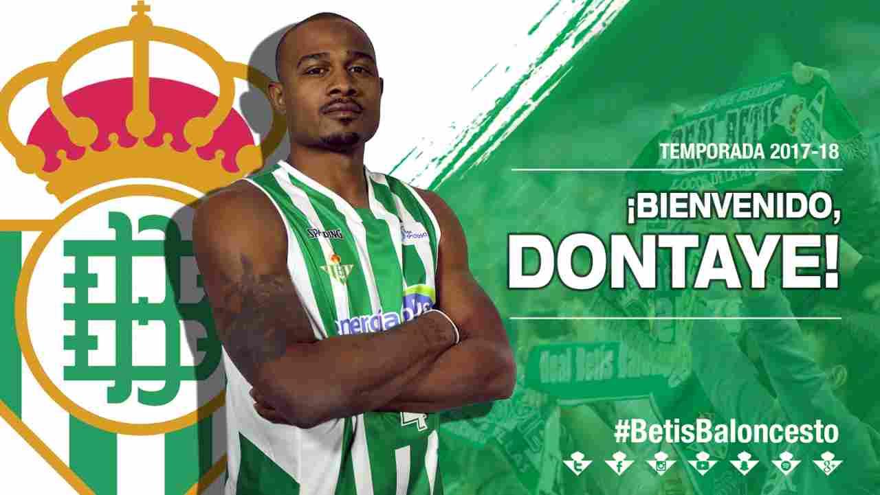 El Real Betis Energía Plus incorpora al base Dontaye Draper