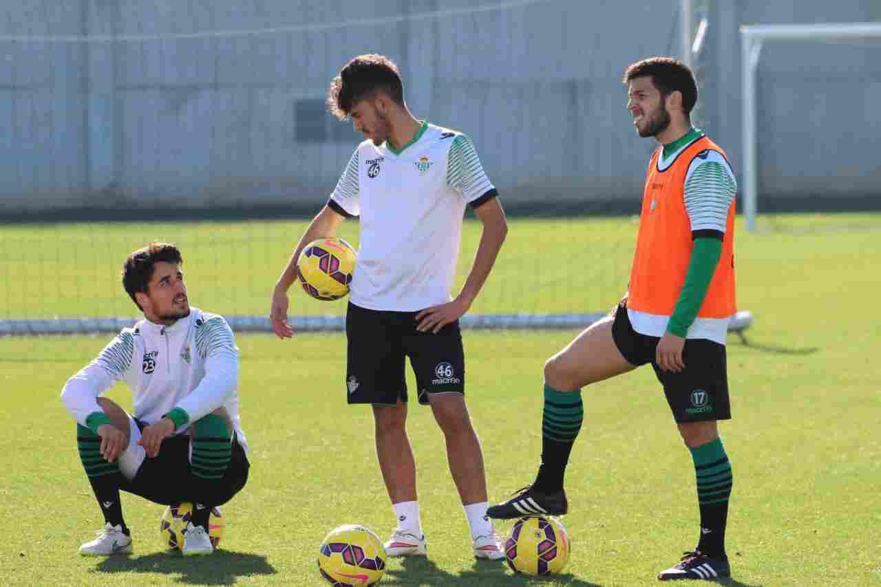 Dani Ceballos, titular ayer con la sub 21