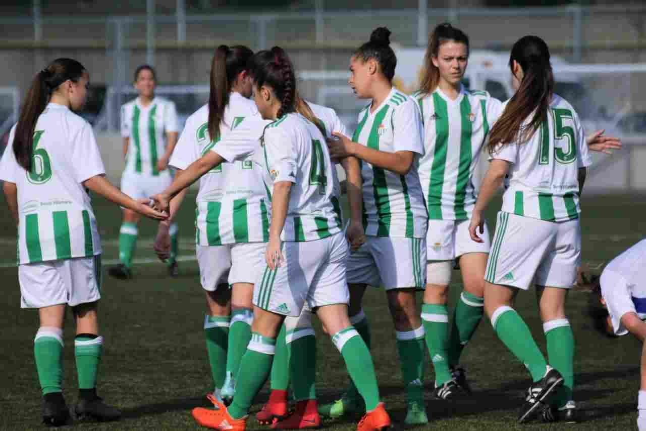 Pleno de victorias de los equipos de cantera del Real Betis Féminas