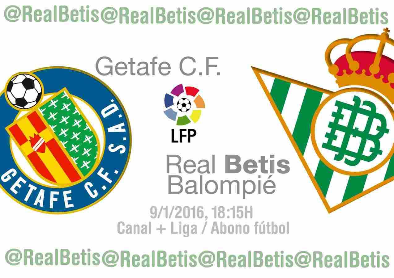 Getafe CF-Real Betis: Que el resultado y las sensaciones vayan de la mano