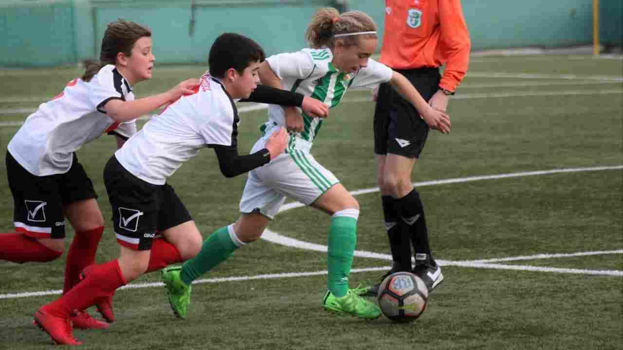 Pleno de los equipos de cantera del Real Betis Féminas