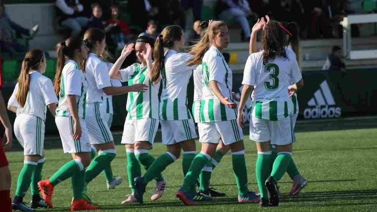 Nuevo pleno de victorias de los equipos de cantera del Real Betis Féminas