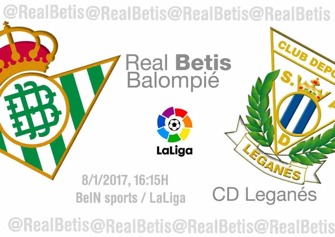 Previa | Jornada 17: Real Betis-CD Leganés