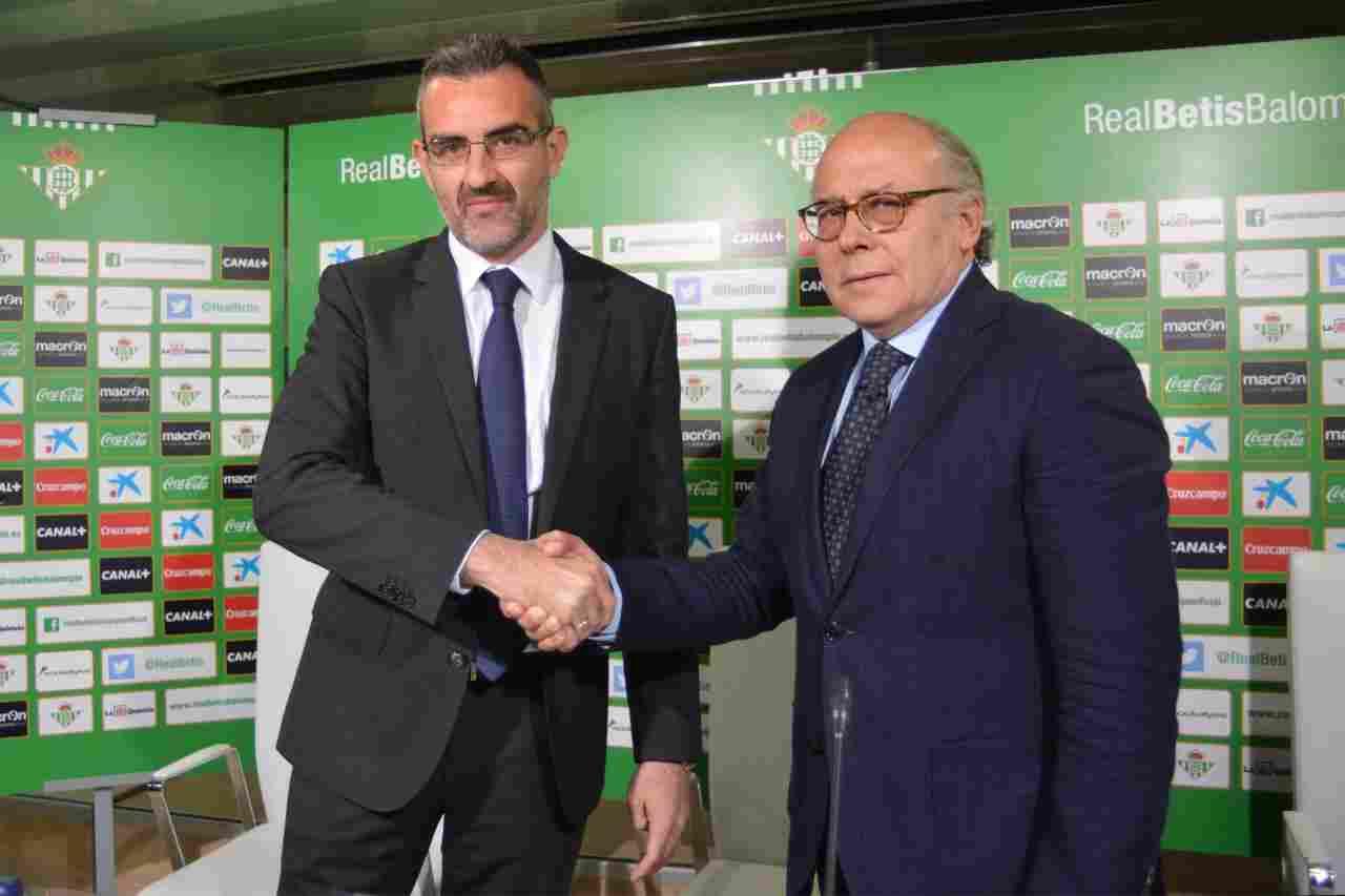 Macià, sobre Mel: "Por el bien del Betis, los dos trabajaremos a la par"