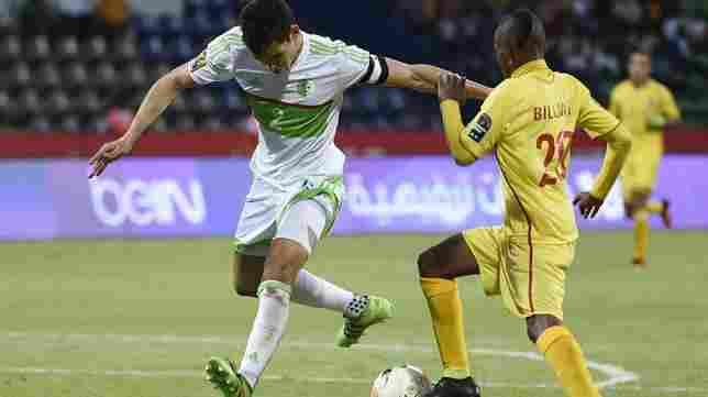 Mandi disputa los 90 minutos en la derrota de Argelia ante Zambia (0-1)