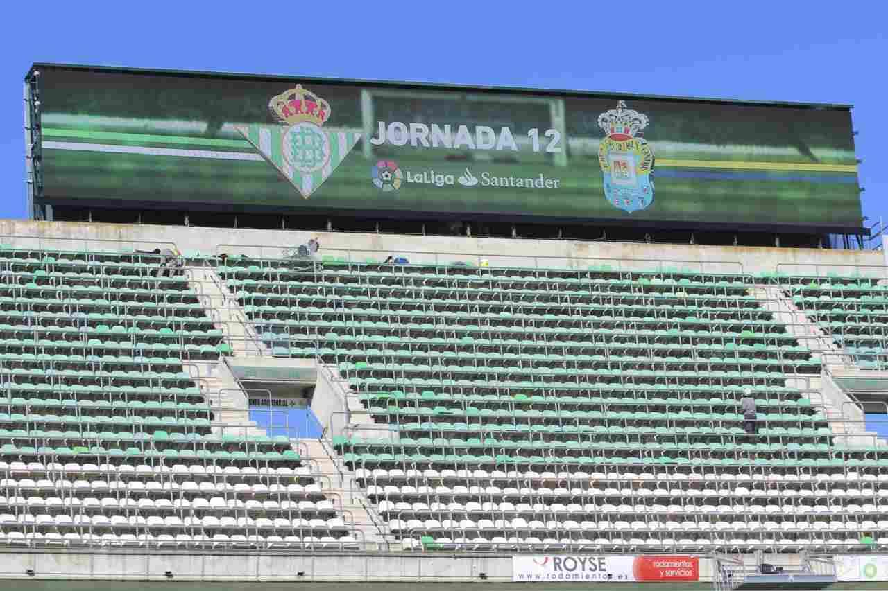 El Benito Villamarín estrenará mañana nuevo videomarcador 