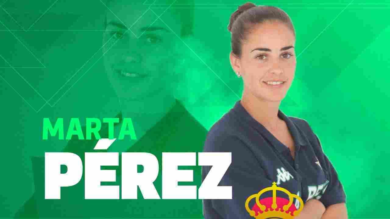 Marta Pérez renueva por una temporada con el Real Betis Féminas