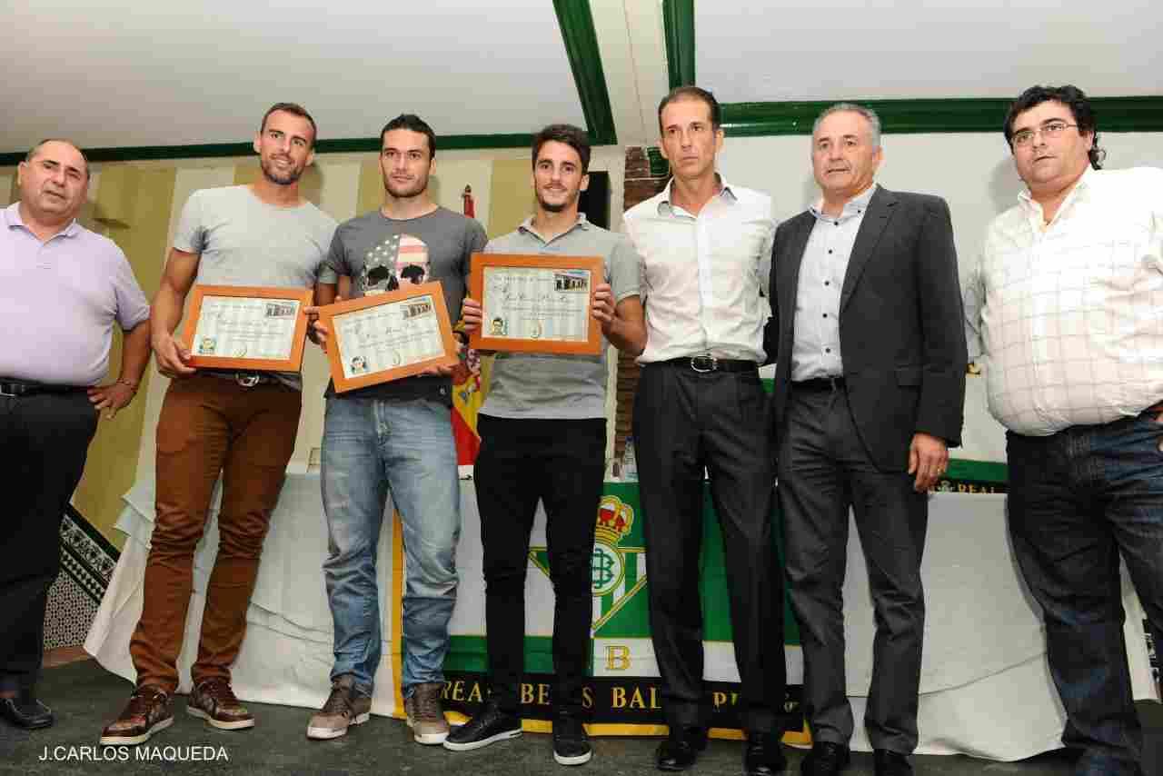 El Real Betis asistió a la 44ª edición de los premios de la Peña Bética de Carmona