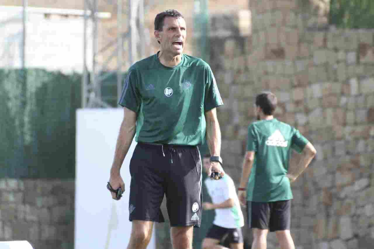 Trabajo táctico en el ensayo vespertino del domingo
