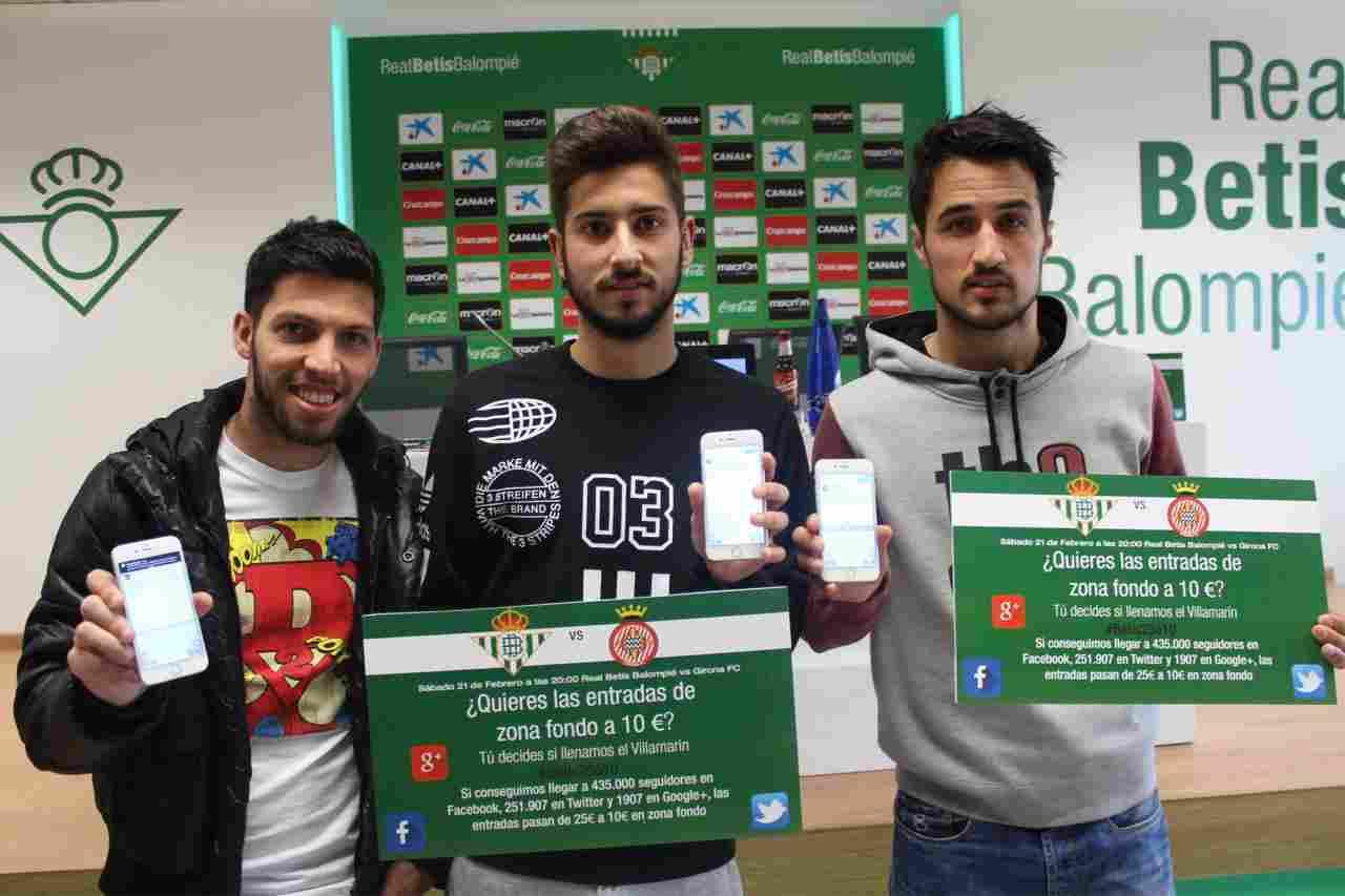 #Betis25ó10, promoción especial para el partido contra el Girona FC