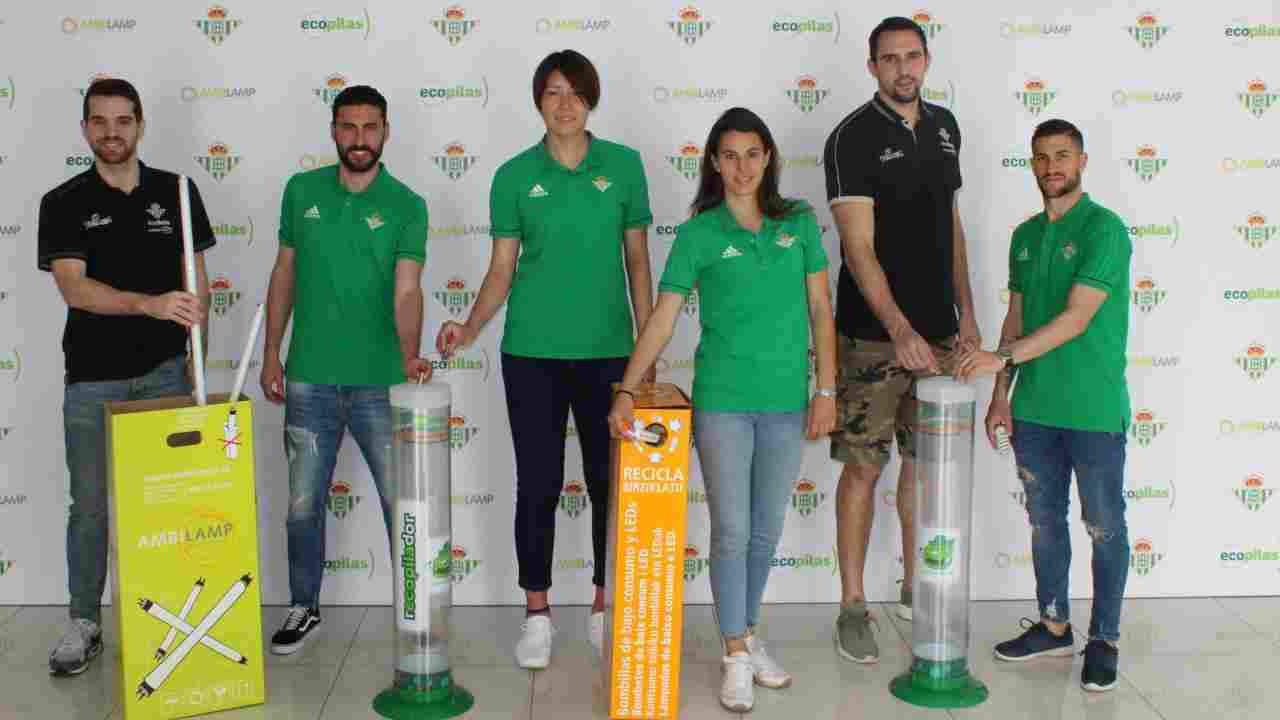 Entradas gratuitas para el Betis Féminas-Granadilla por bombillas de bajo consumo y pilas para reciclar