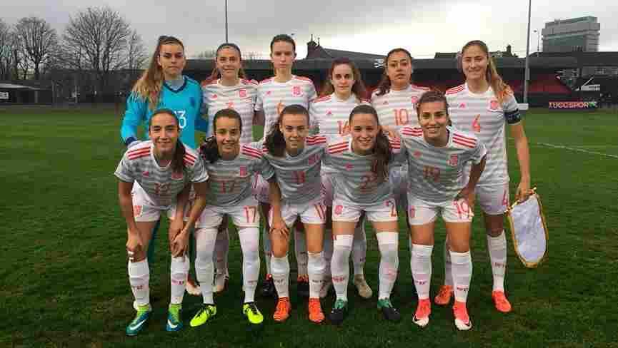 Rosa Márquez, noventa minutos y gol en la victoria de la selección española sub-19