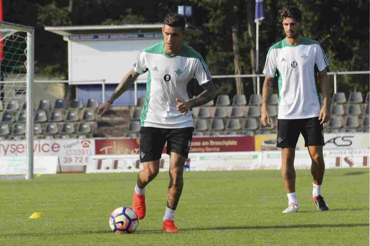 Sanabria sufre una subluxación acromioclavicular en el hombro derecho