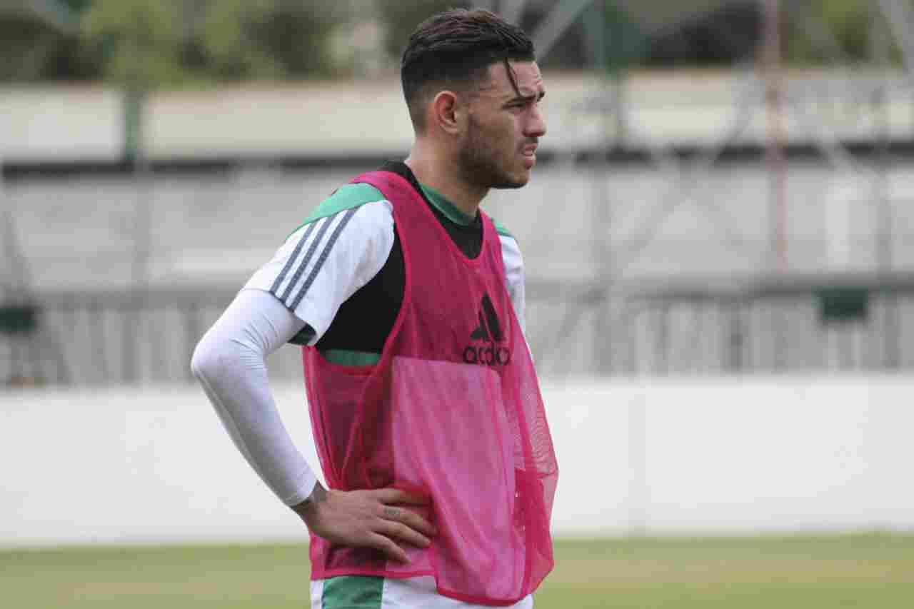 Sanabria vuelve a los entrenamientos con el grupo