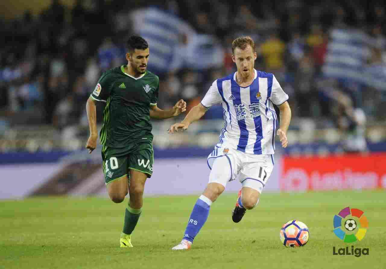 El Real Betis es superado por la Real Sociedad (1-0)