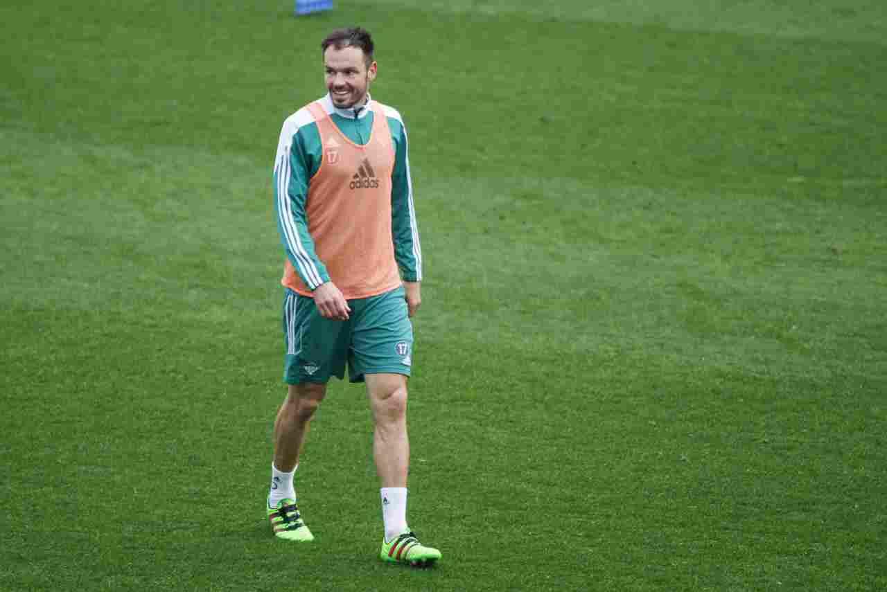 Westermann participa en el entrenamiento del jueves